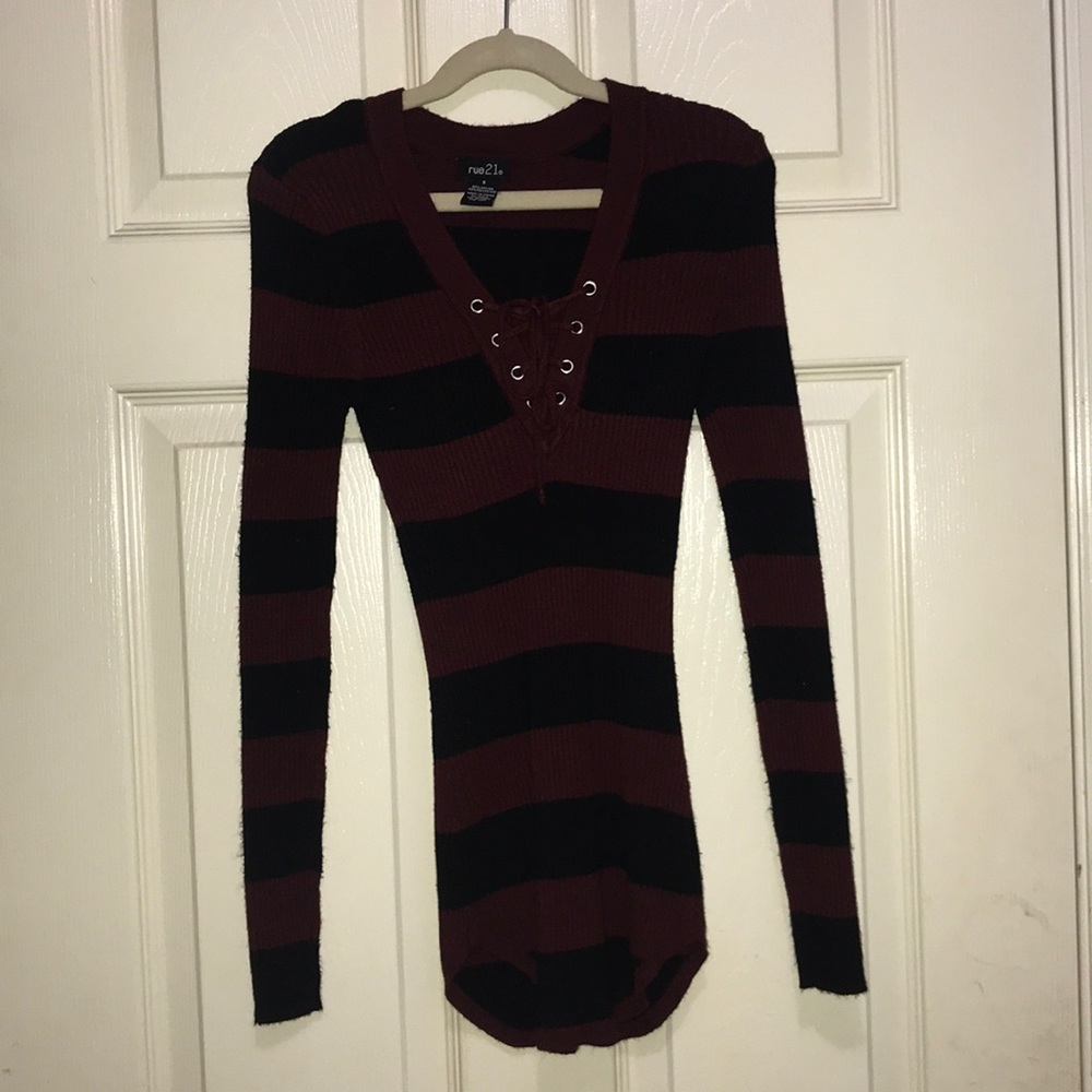 Striped sweater